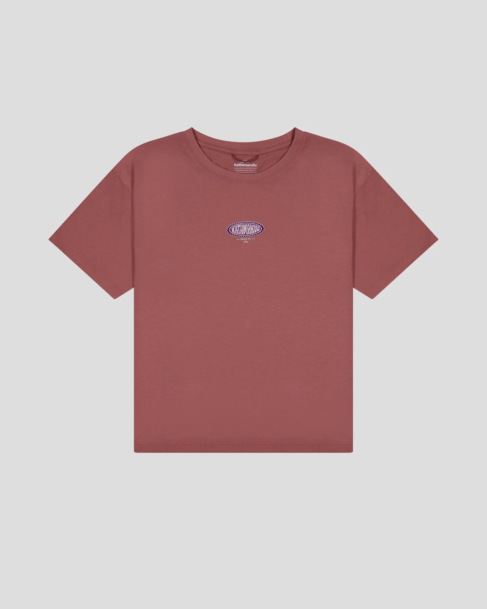 Women's Retro Badge Organic Cotton T-Shirt - Clay - Image 5