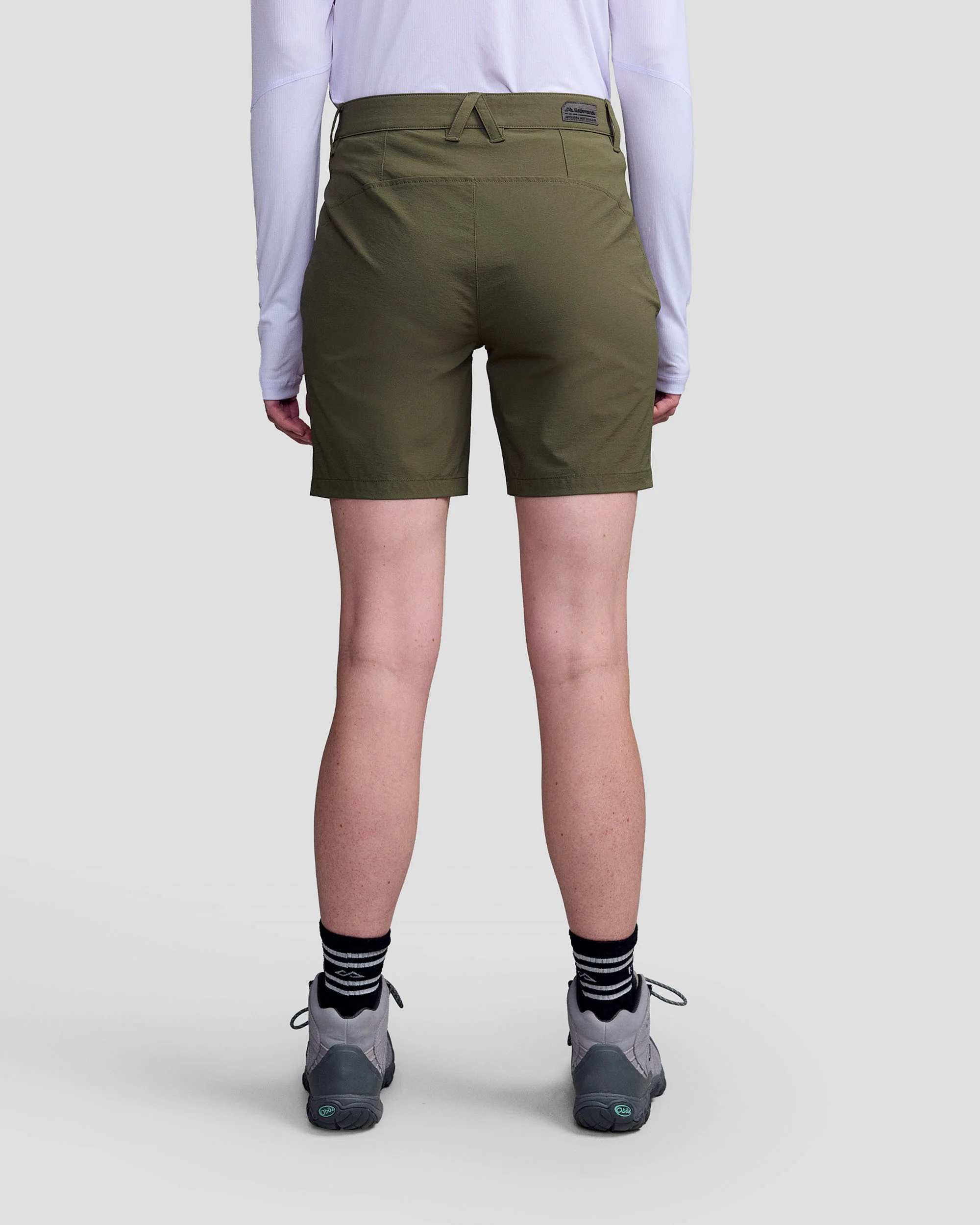 Women’s Ridge 7” Shorts - Light Moss - Image 4