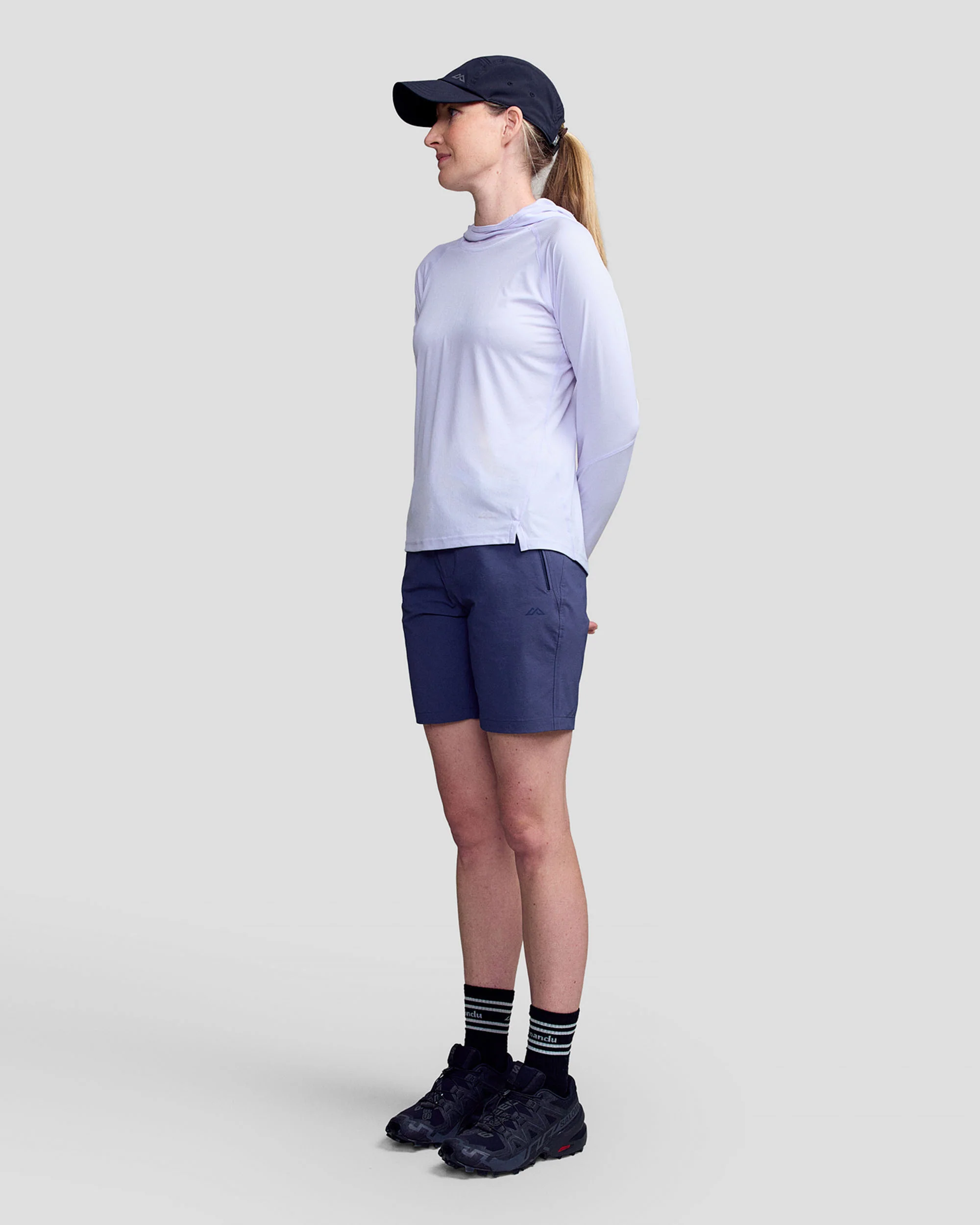 Women’s Ridge 7” Shorts - Mid Navy - Image 2