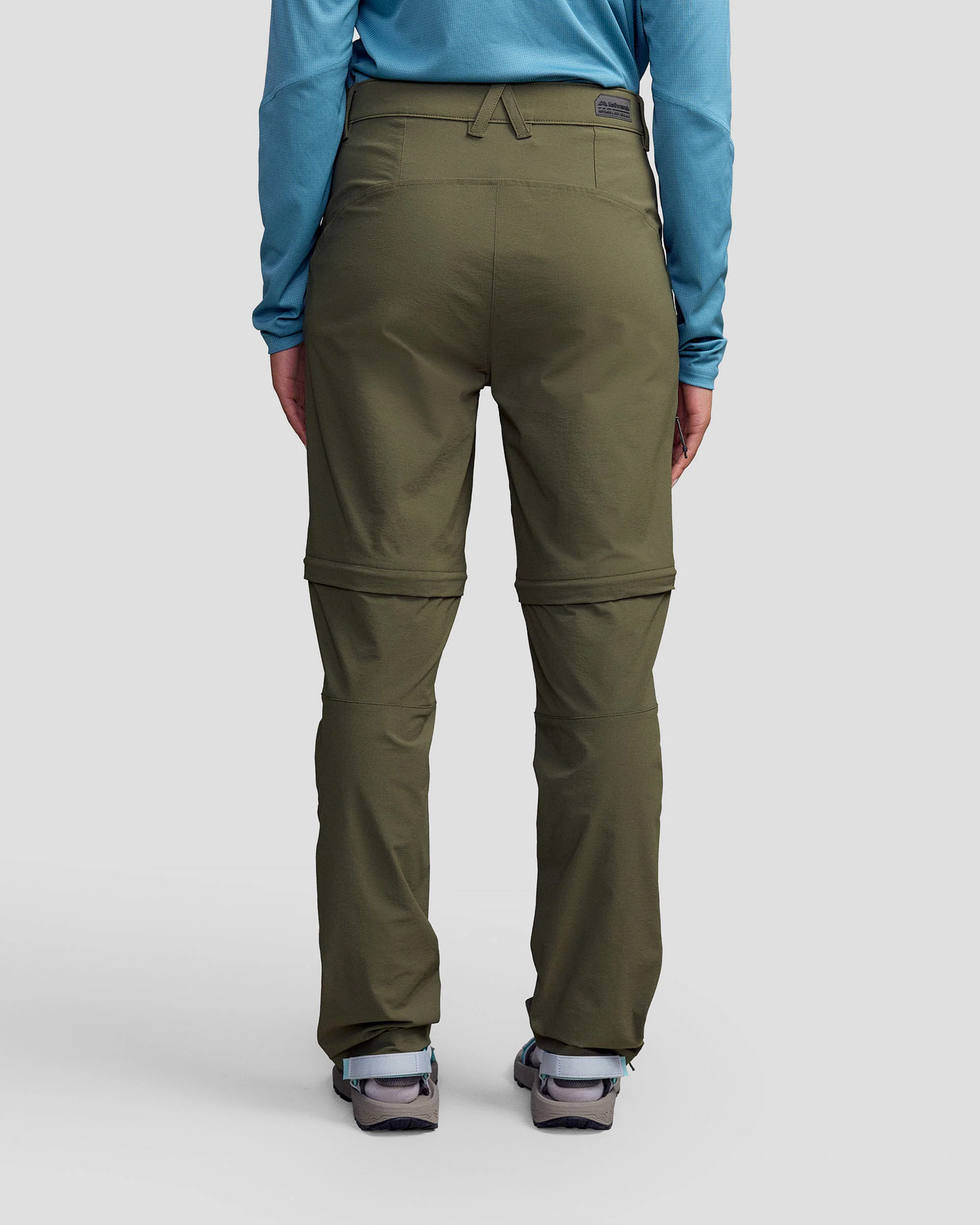 Women’s Ridge Convertible Pants - Light Moss - Image 5