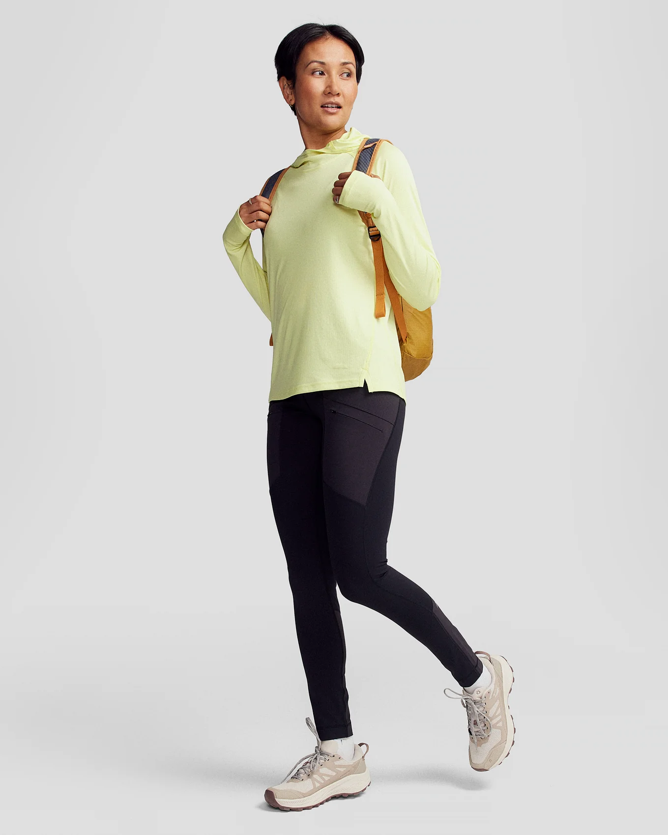 Women’s Ridge Leggings - Black Stingray - Image 6