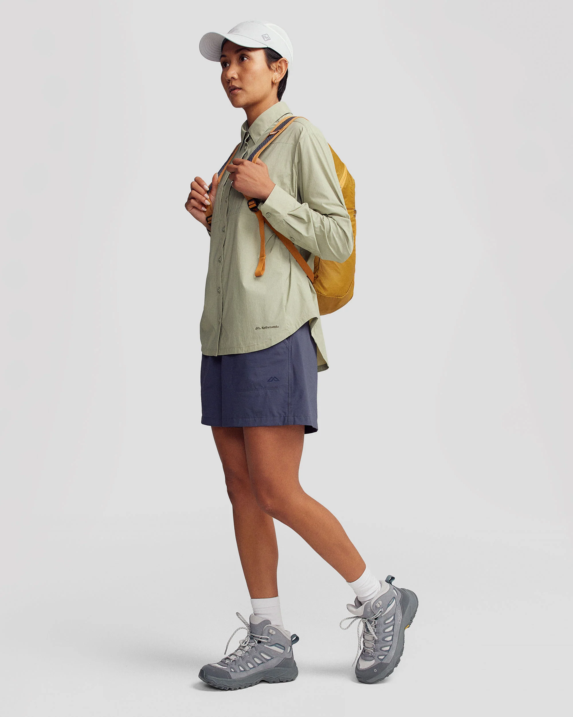 Women’s Ridge UPF Long Sleeve Shirt - Light Beech - Image 6