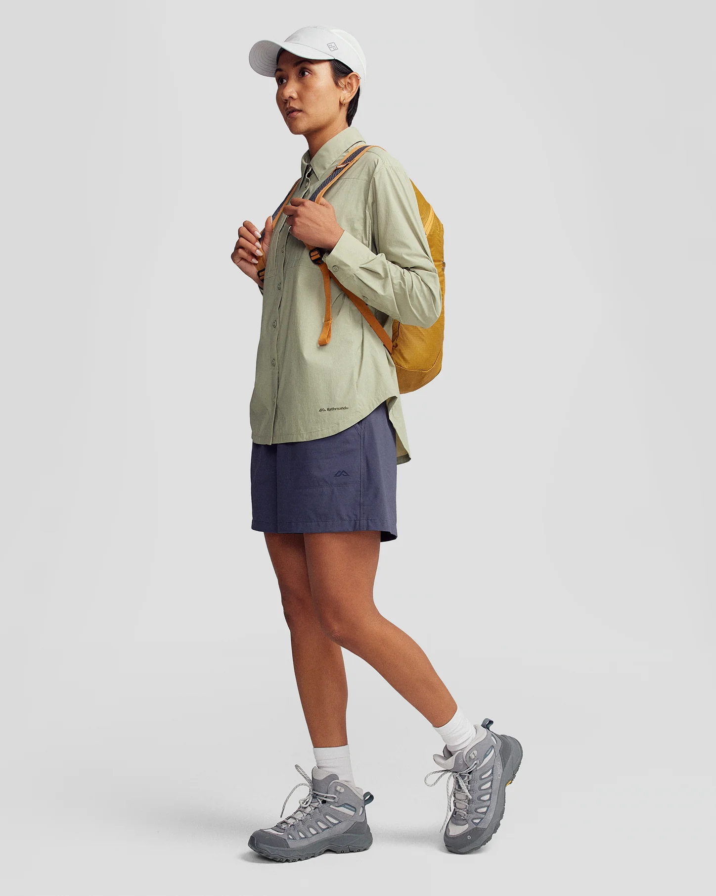 Women’s Ridge UPF Long Sleeve Shirt - Light Beech - Image 7