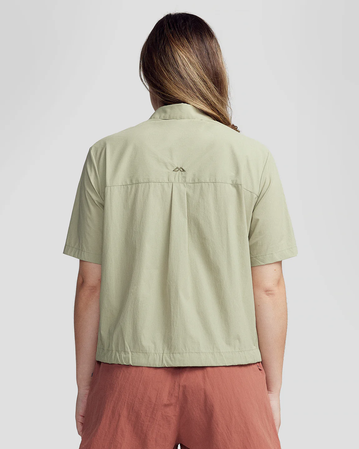 Women’s Ridge UPF Short Sleeve Shirt - Light Beech - Image 4