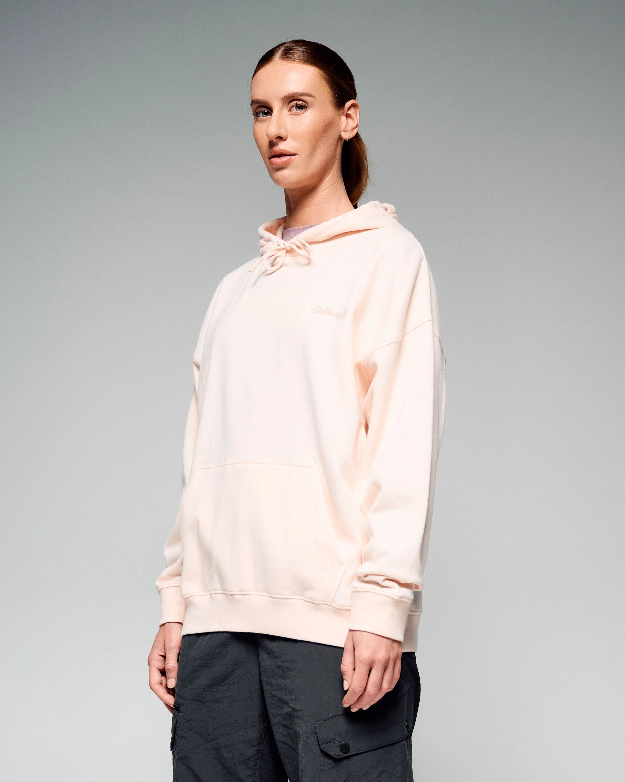Women’s River Relaxed Hoodie  -  Peachy - Image 2