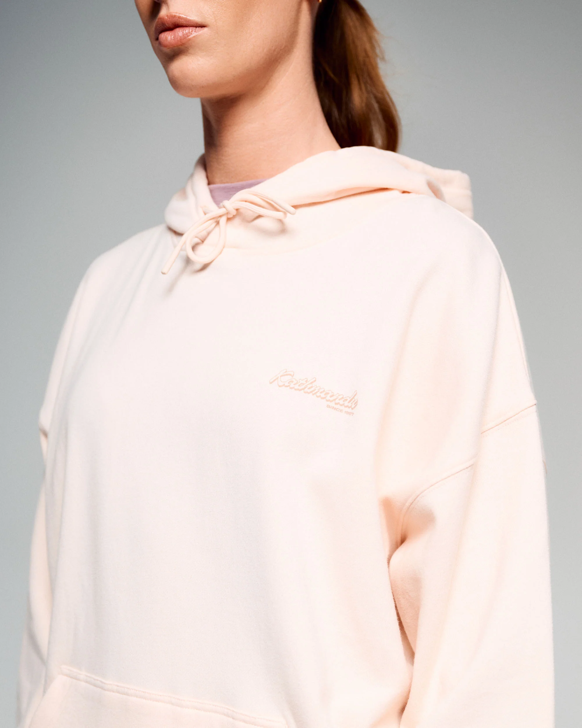 Women’s River Relaxed Hoodie  -  Peachy - Image 5