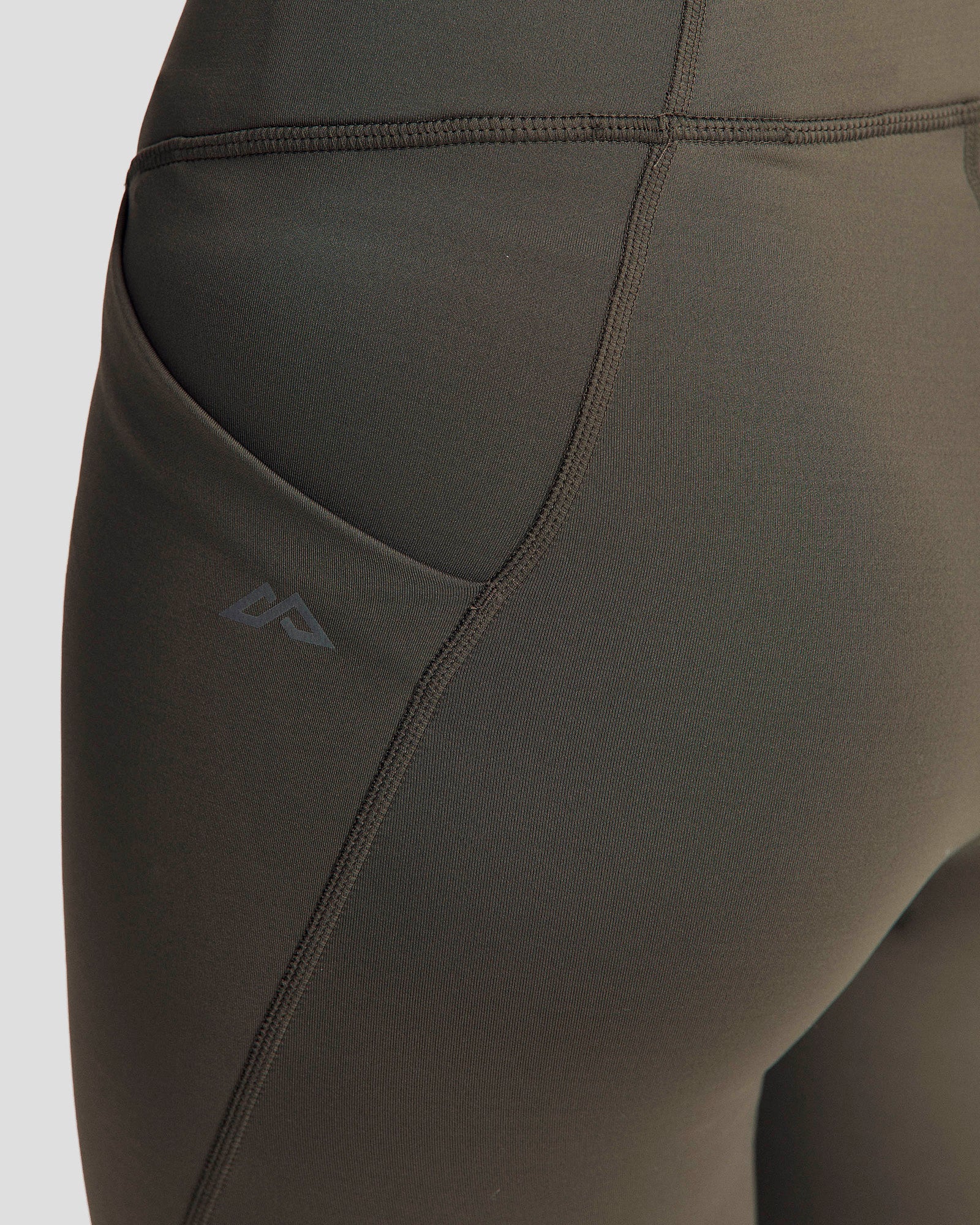 Women's Seeker Winter Leggings - Dark Moss - Image 4