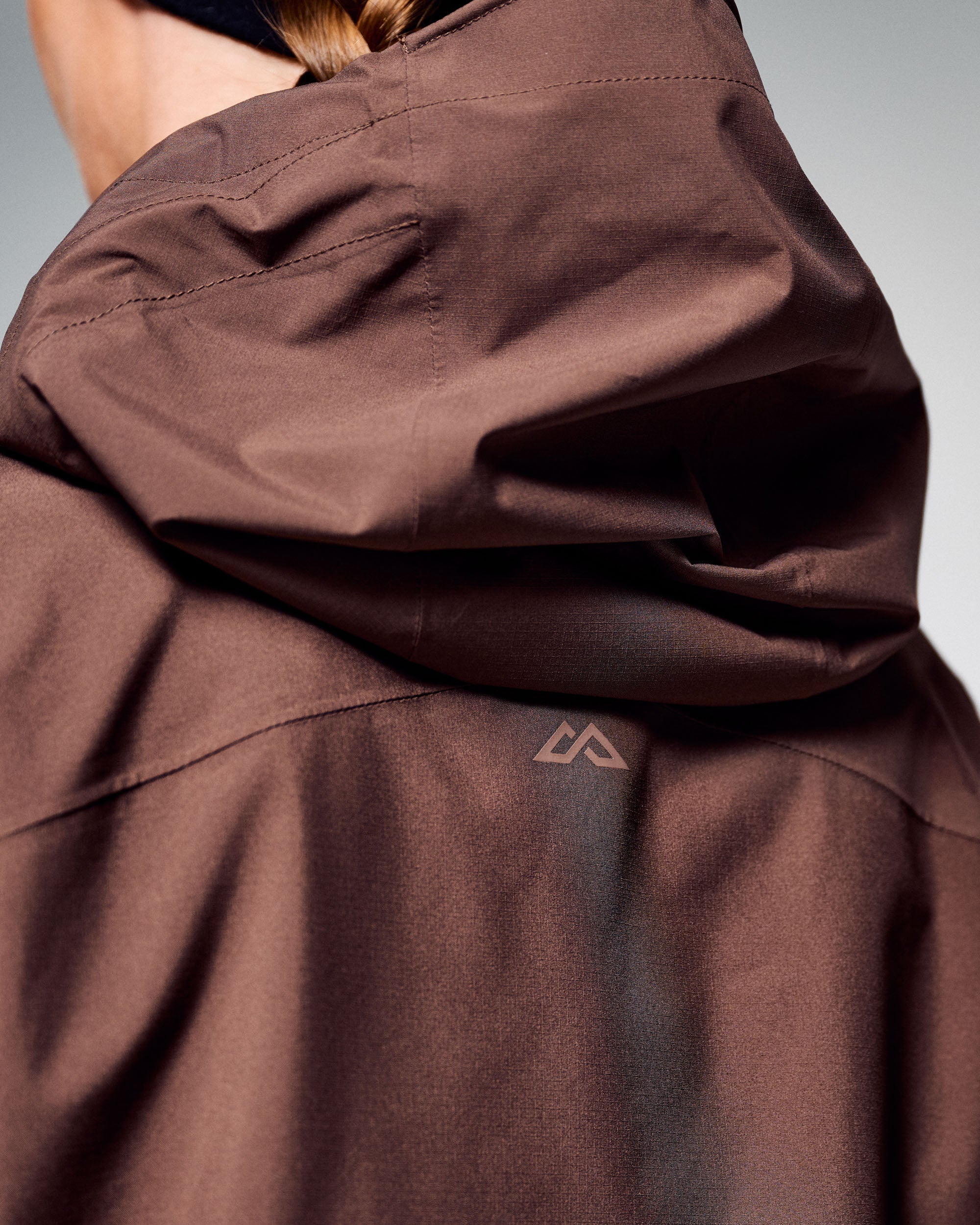 Women's Trailhead 3in1 Rain Hooded Jacket -  Dark Taupe/Shroom - Image 7