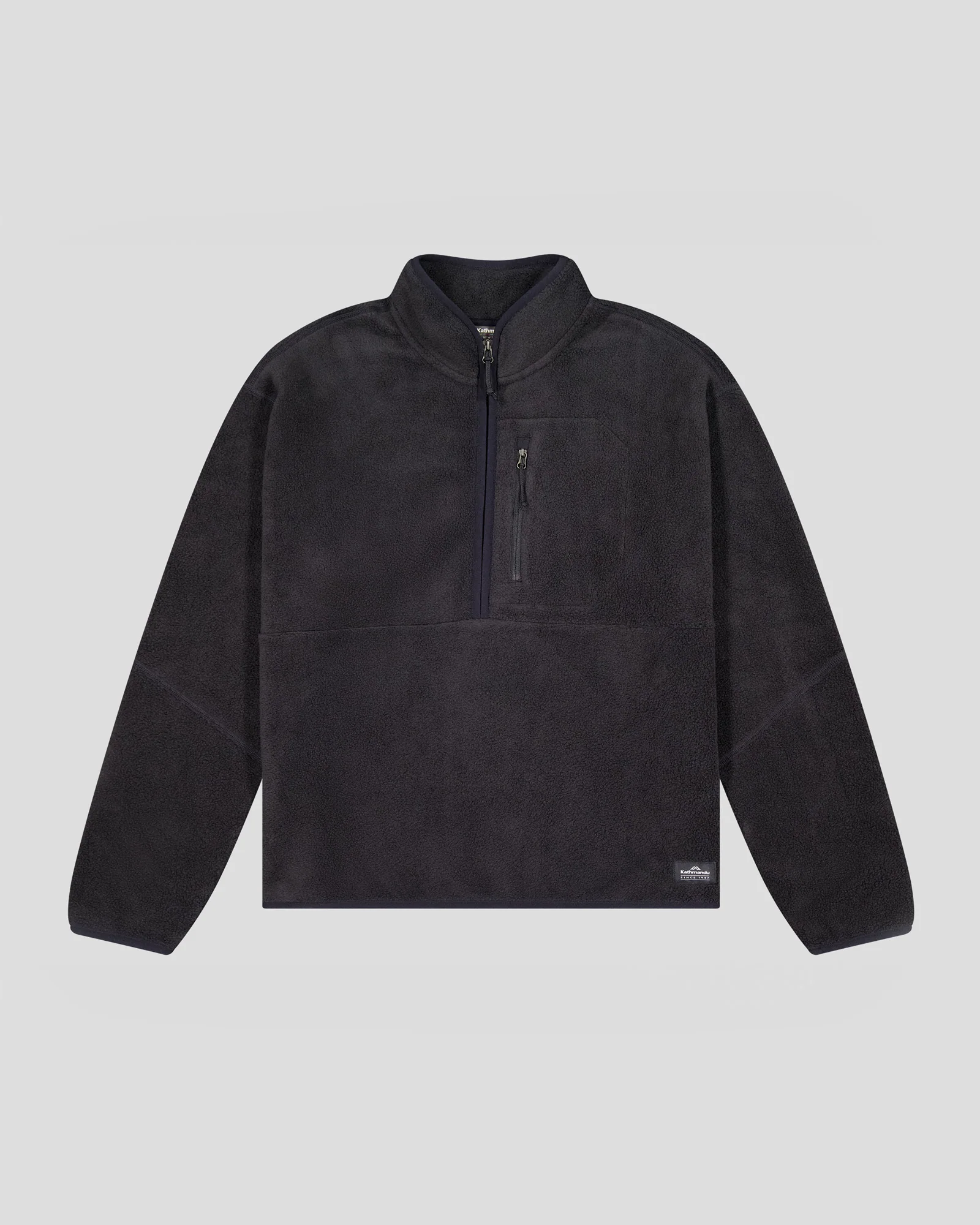 Women's Trailhead Fleece 1/4 Zip Pullover - Black Stingray - Image 5