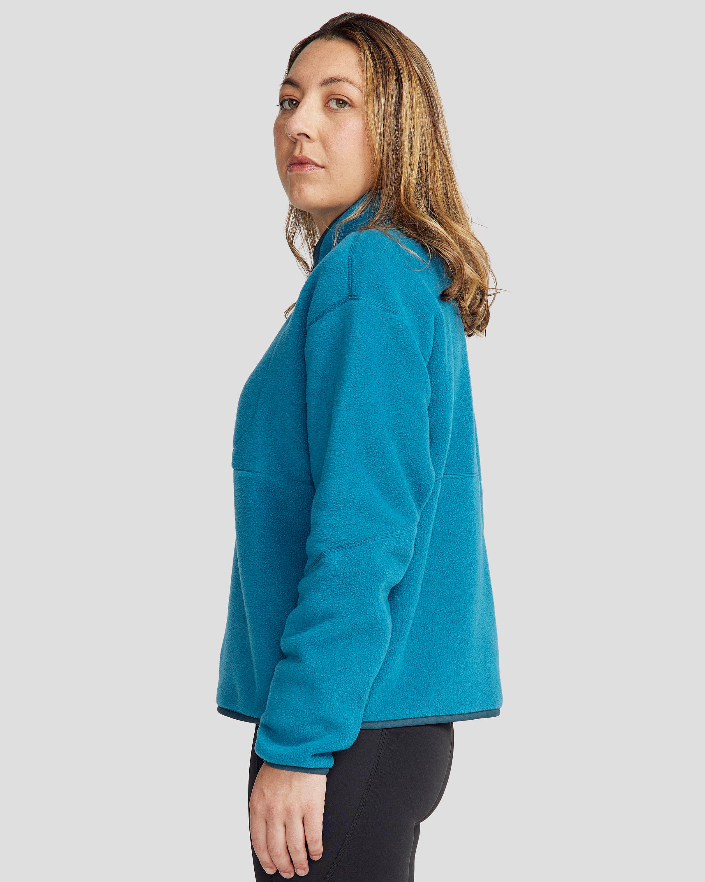 Women's Trailhead Fleece 1/4 Zip Pullover - Dark Eddy - Image 3