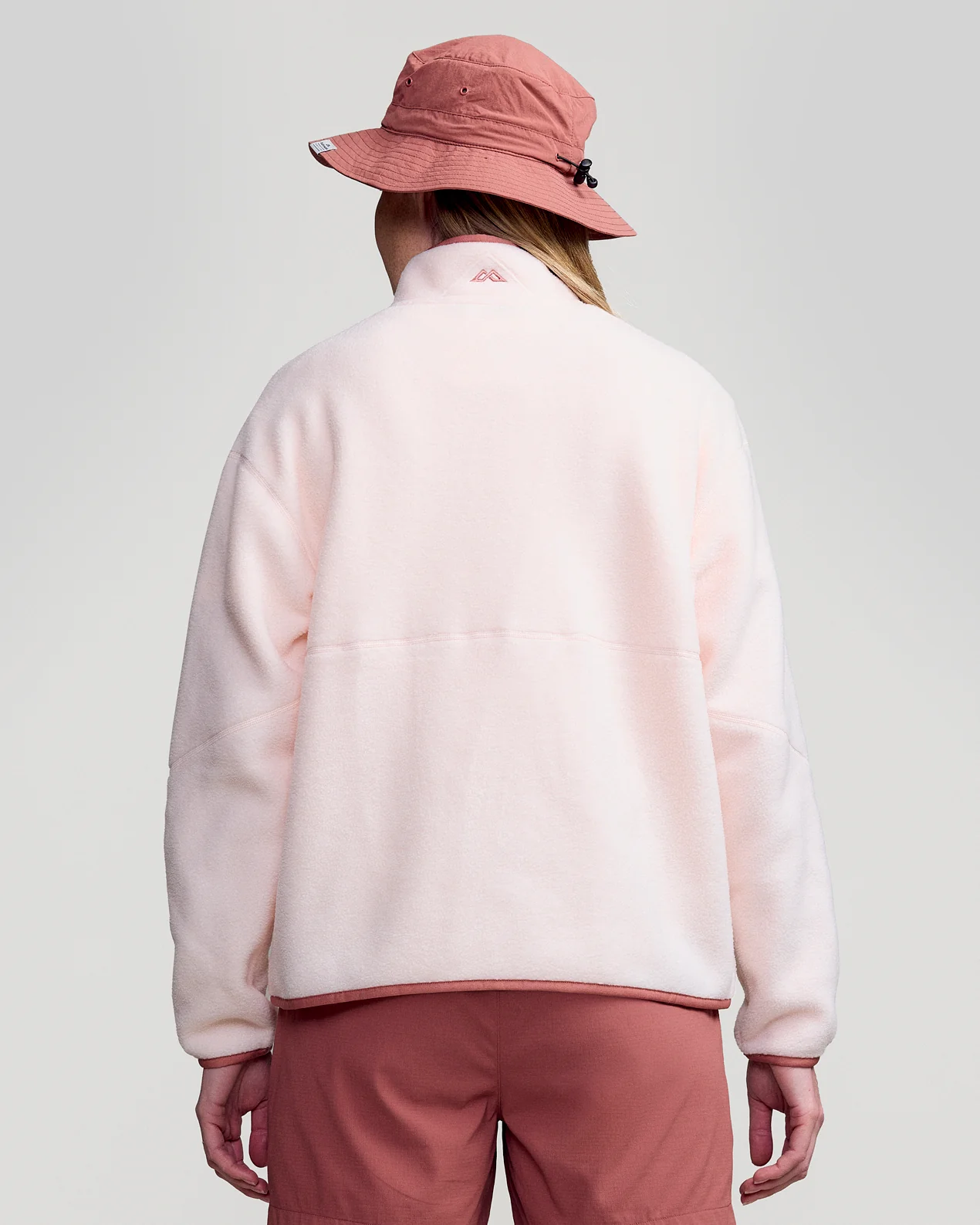 Women's Trailhead Fleece 1/4 Zip Pullover - Peachy - Image 5