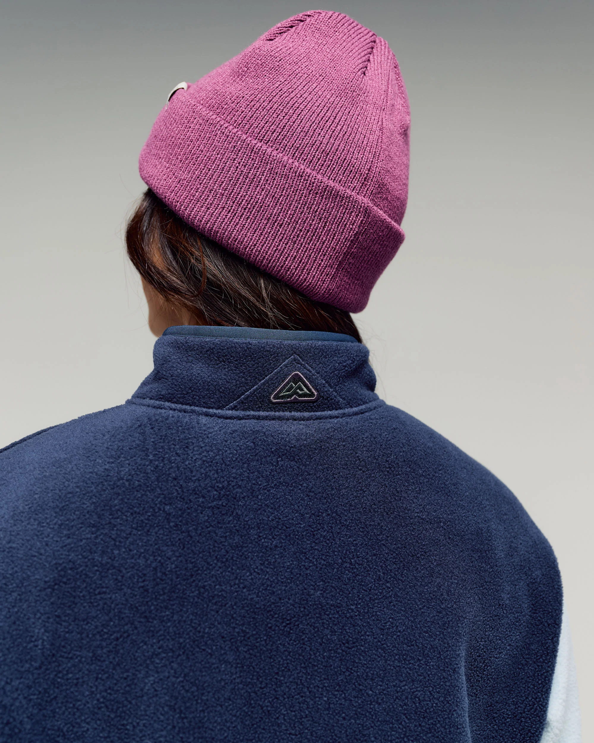 Women's Trailhead Fleece Heritage Pullover - Tech Blue/Stardust/Pure Navy - Image 5