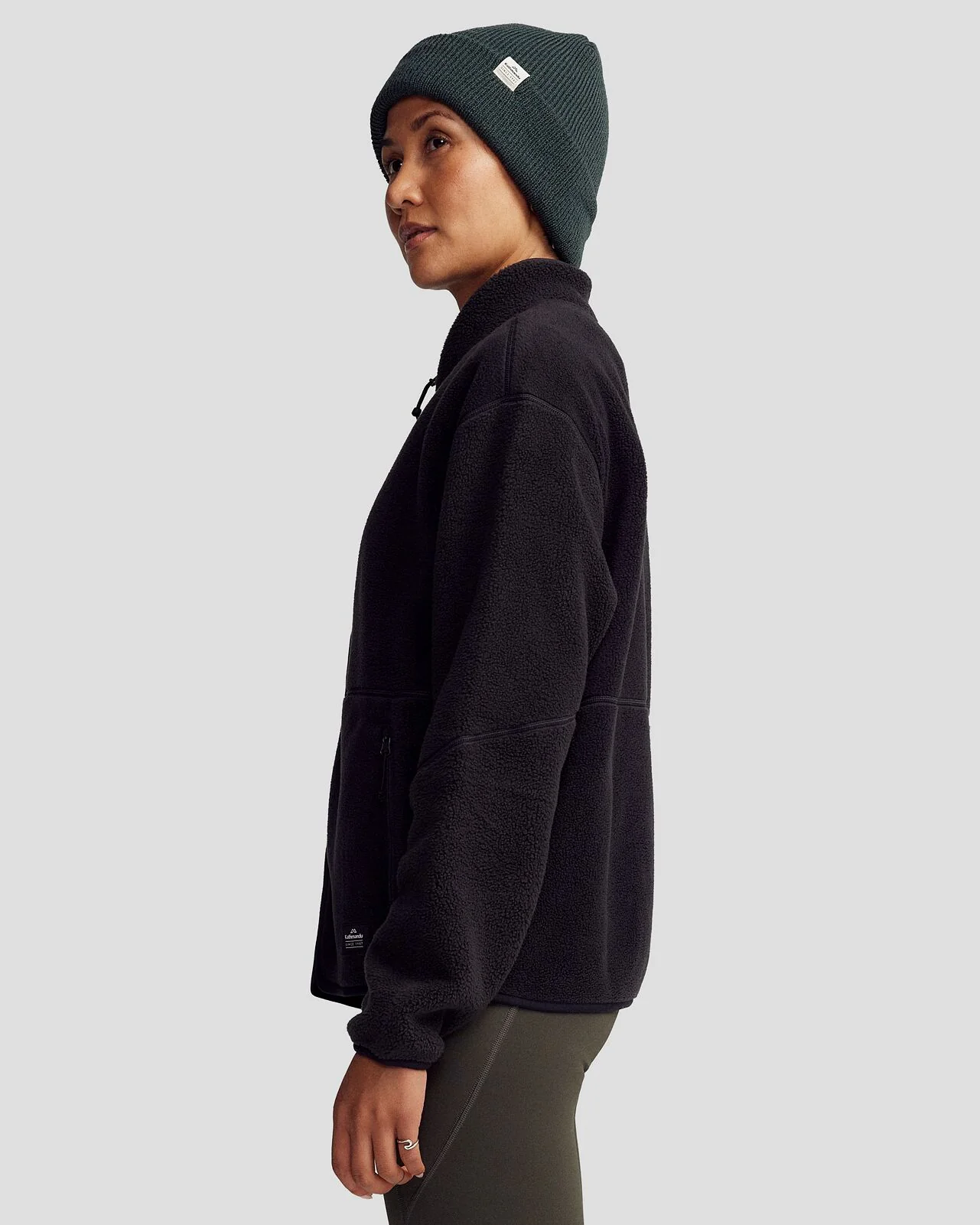 Women's Trailhead Fleece Jacket - Black Stingray - Image 3