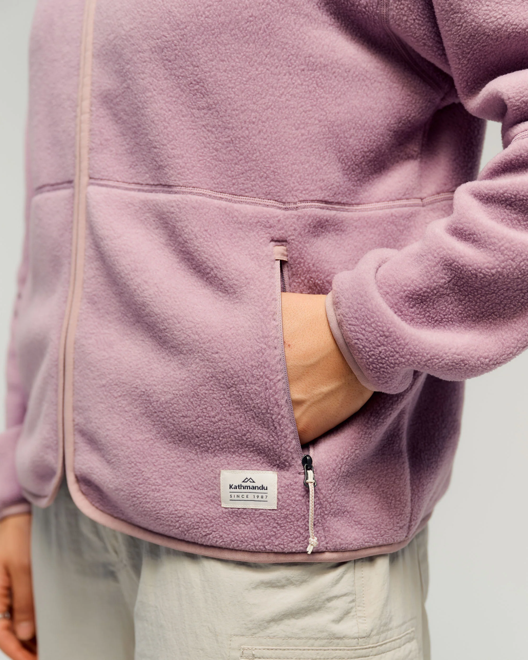 Women's Trailhead Fleece Jacket - Thistle - Image 2