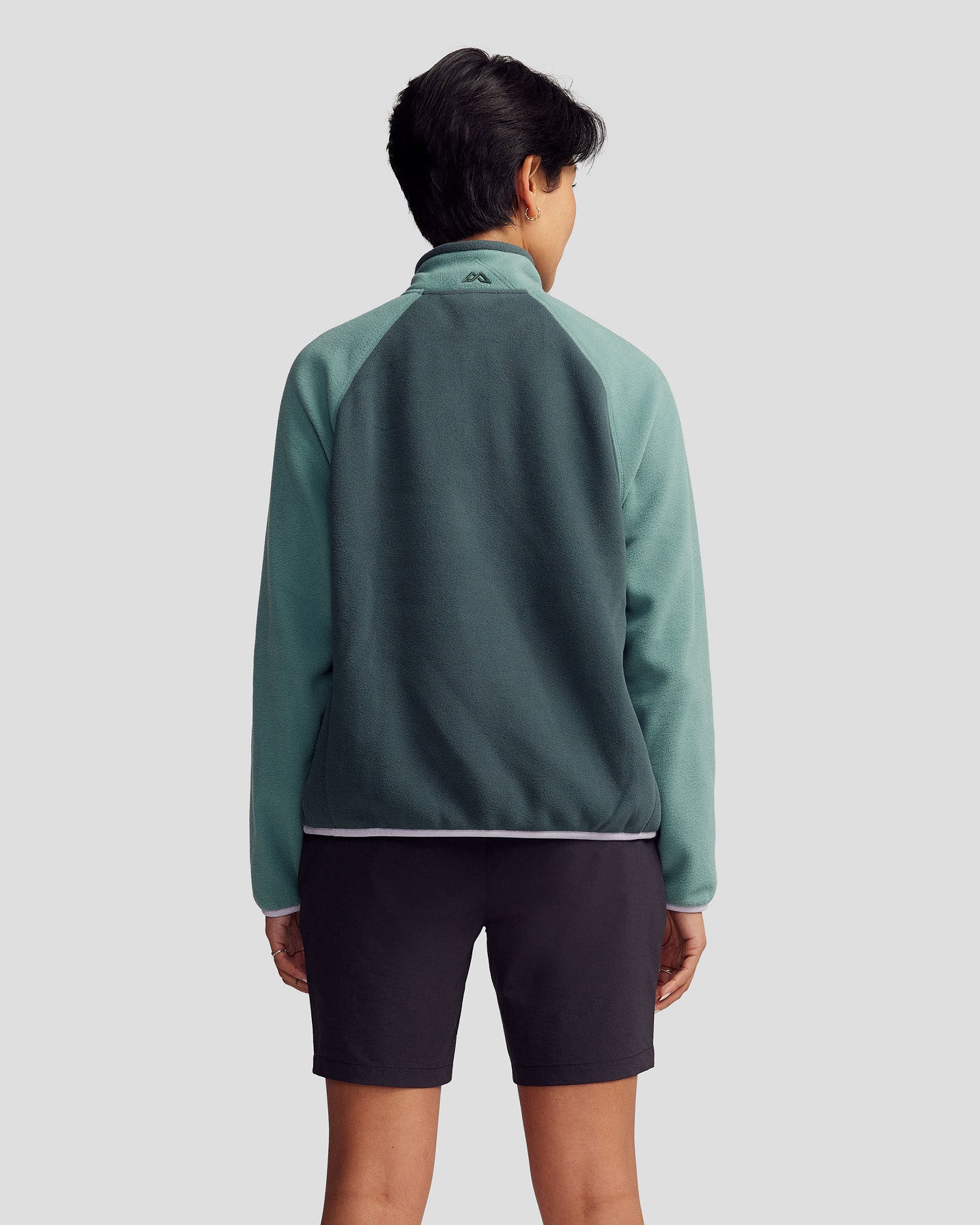 Women’s Trailhead Fleece Lightweight Pullover  -  Light Forest/Deep Forest - Image 4