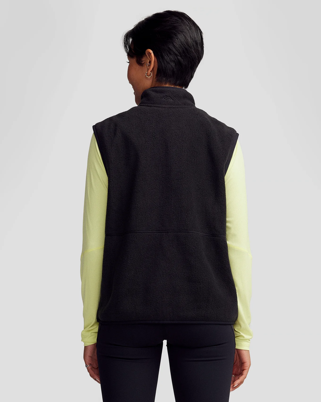 Women’s Trailhead Fleece Vest - Black Stingray - Image 5