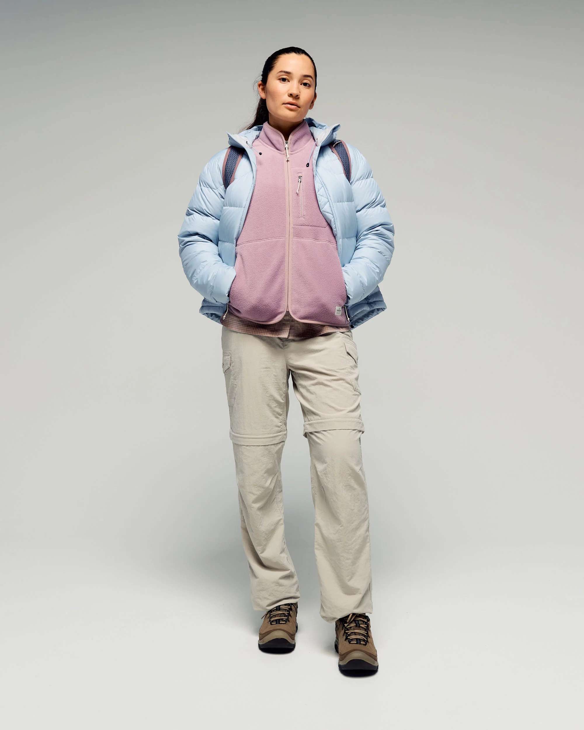 Women's Trailhead Fleece Vest - Thistle - Image 2