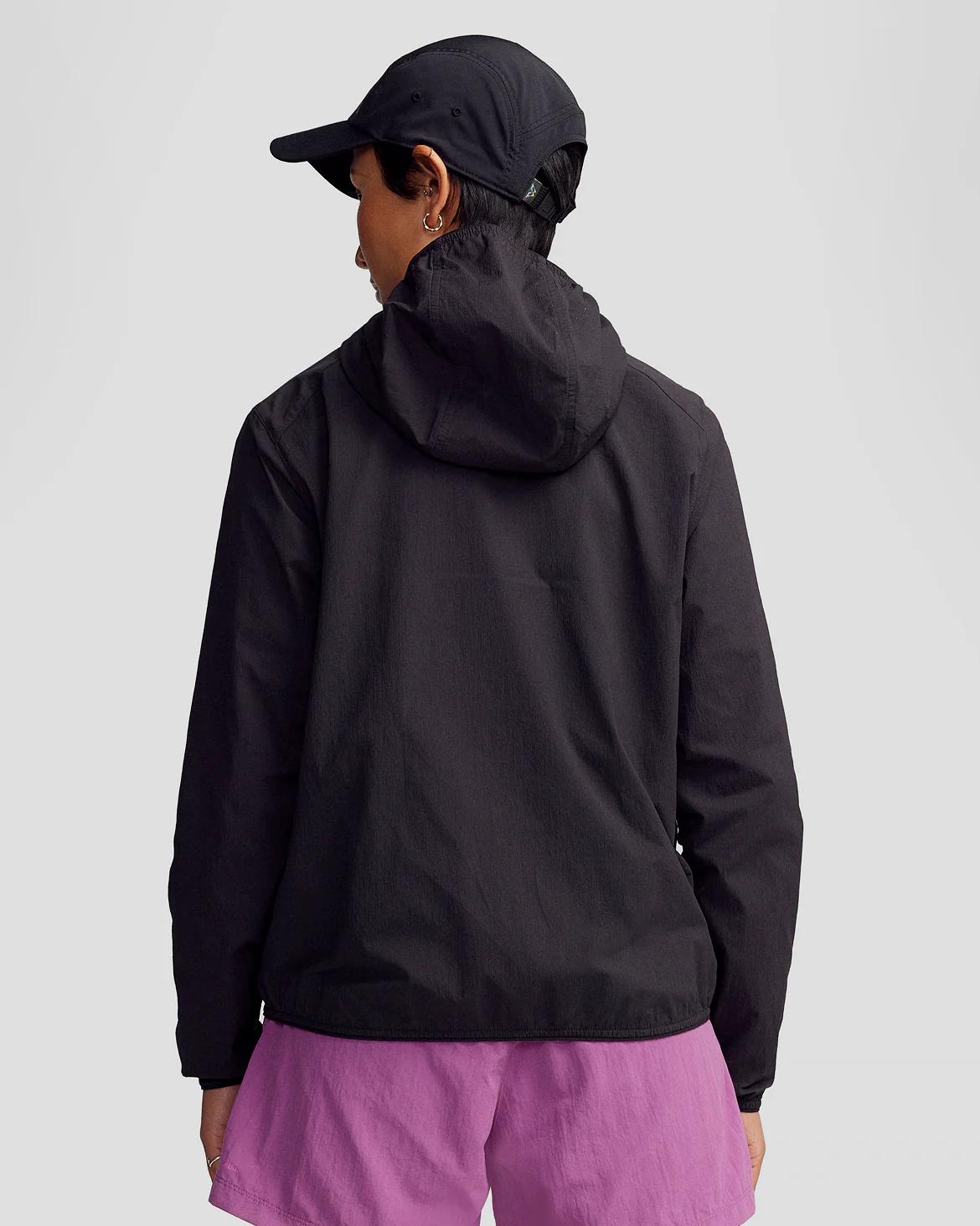 Women’s Trailhead Windbreaker - Black Stingray - Image 2