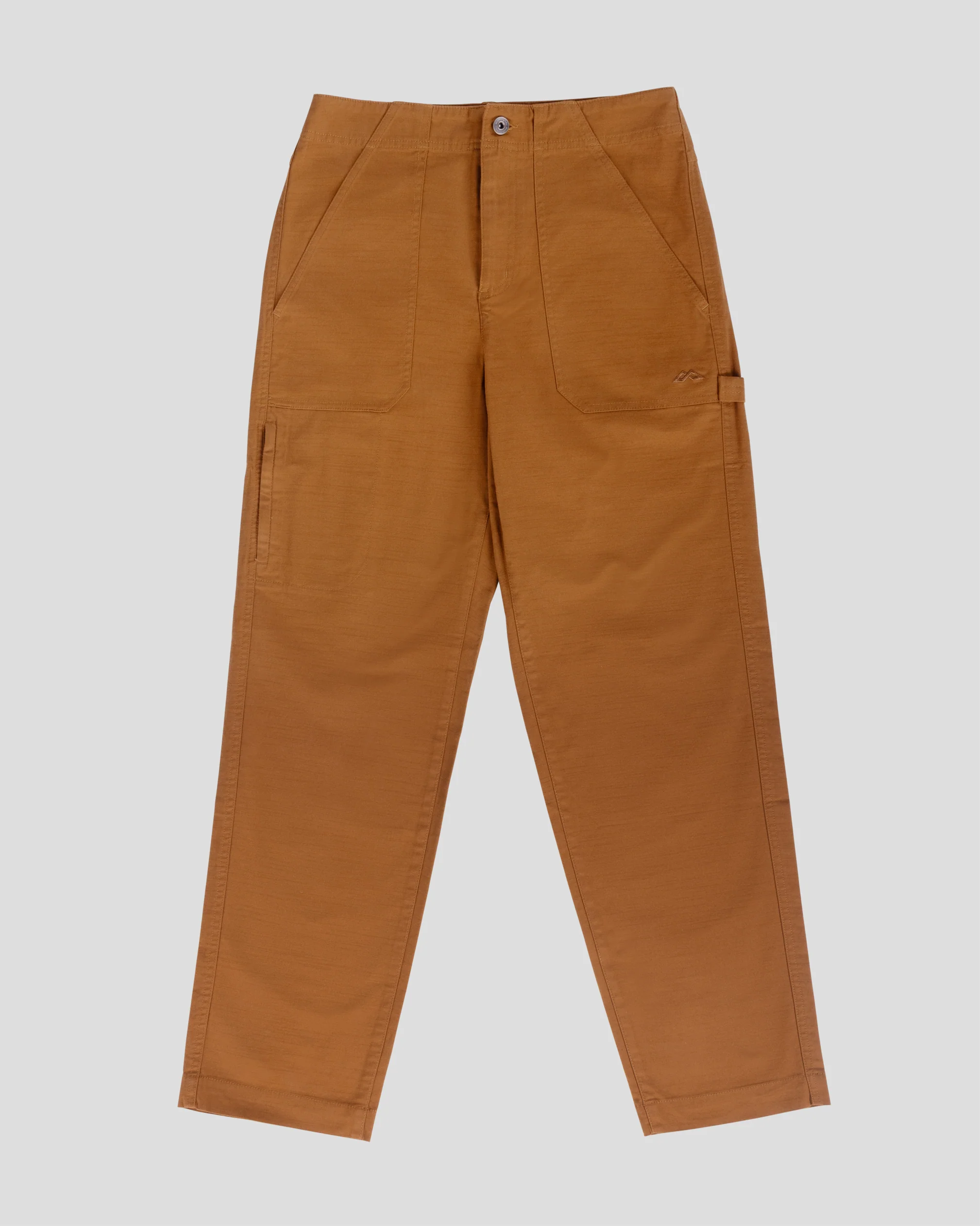Women’s Weekend Cotton Pants  -  Bark - Image 3