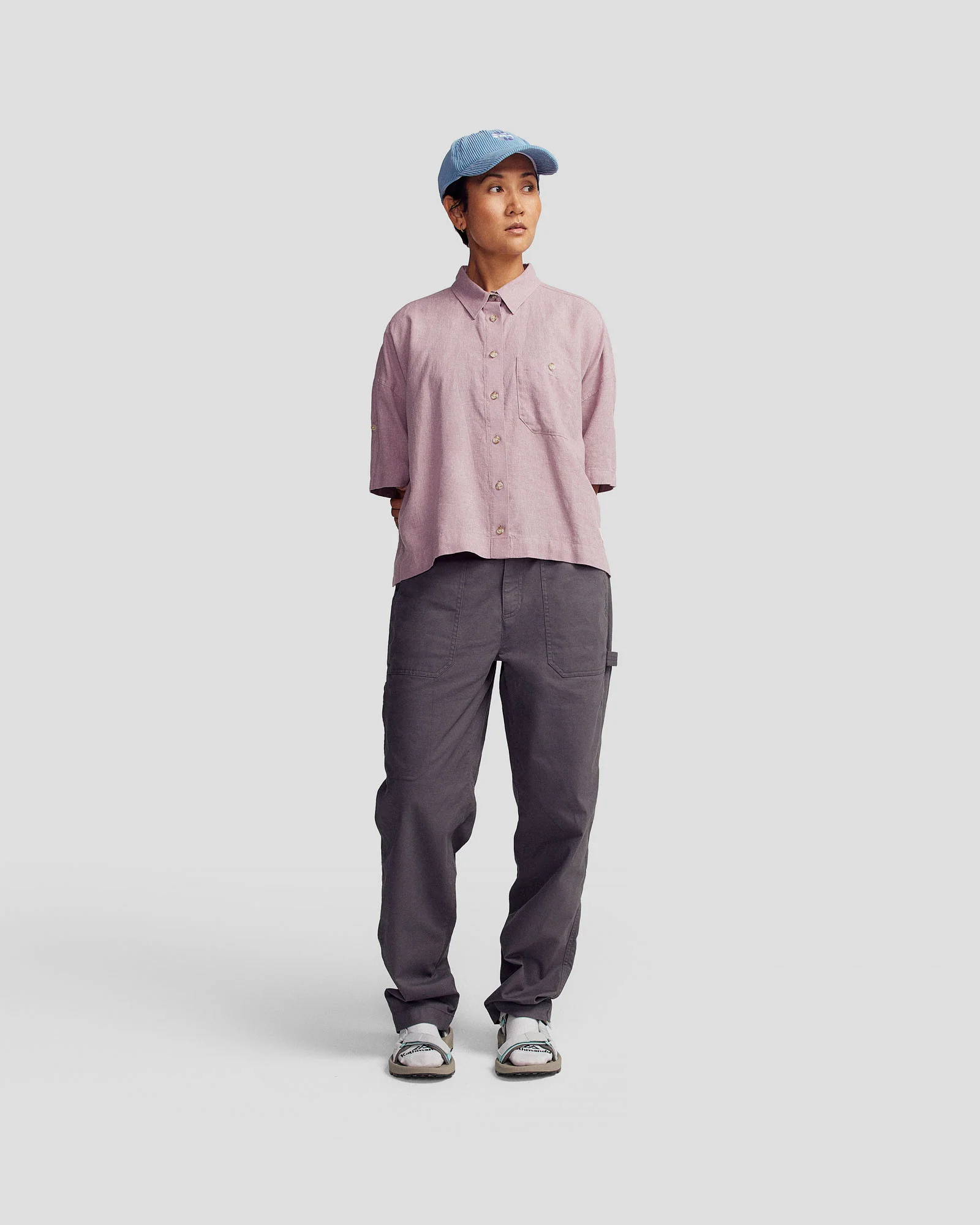 Women’s Weekend Cotton Pants - Shale