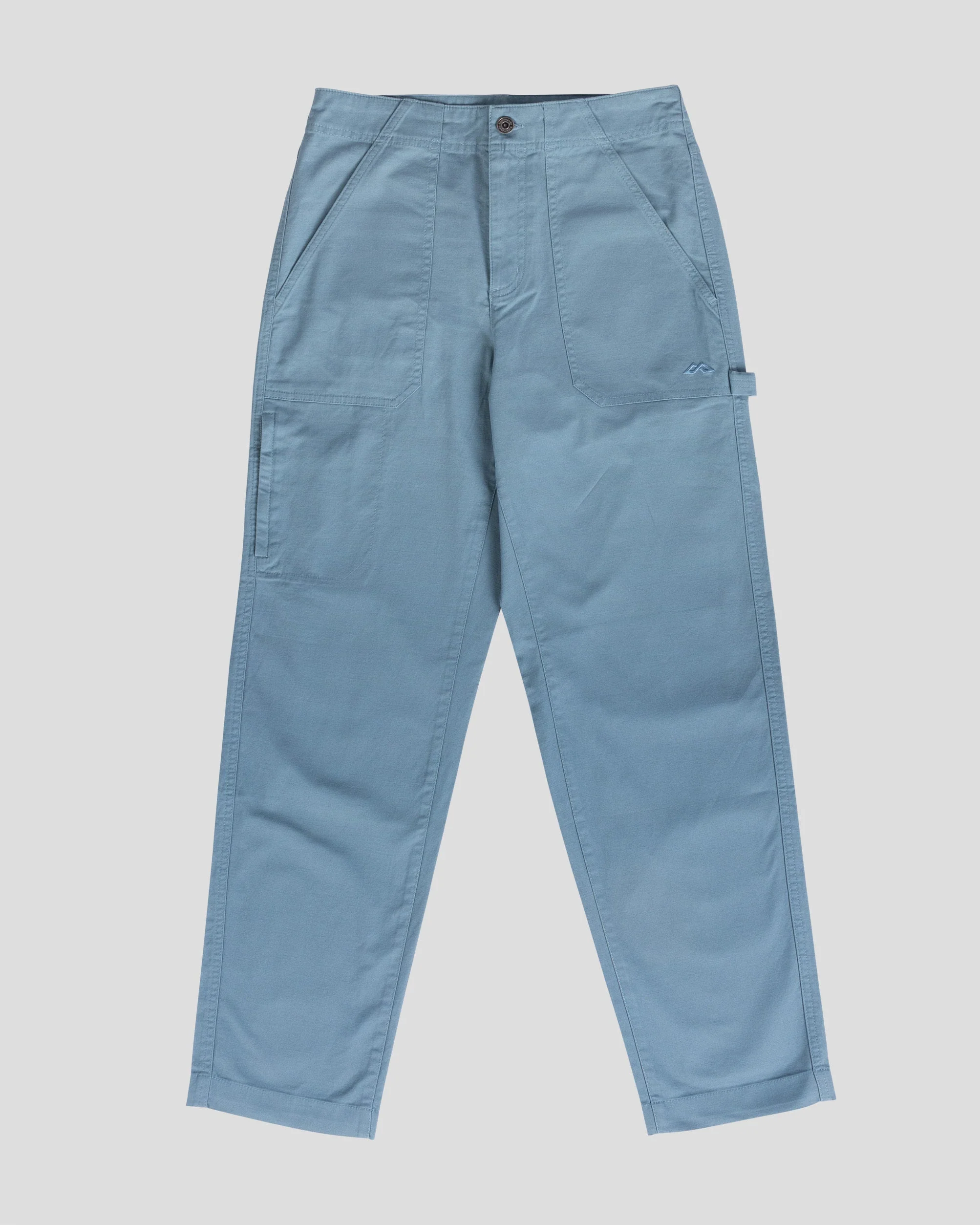 Women’s Weekend Cotton Pants  -  Washed Blue - Image 6