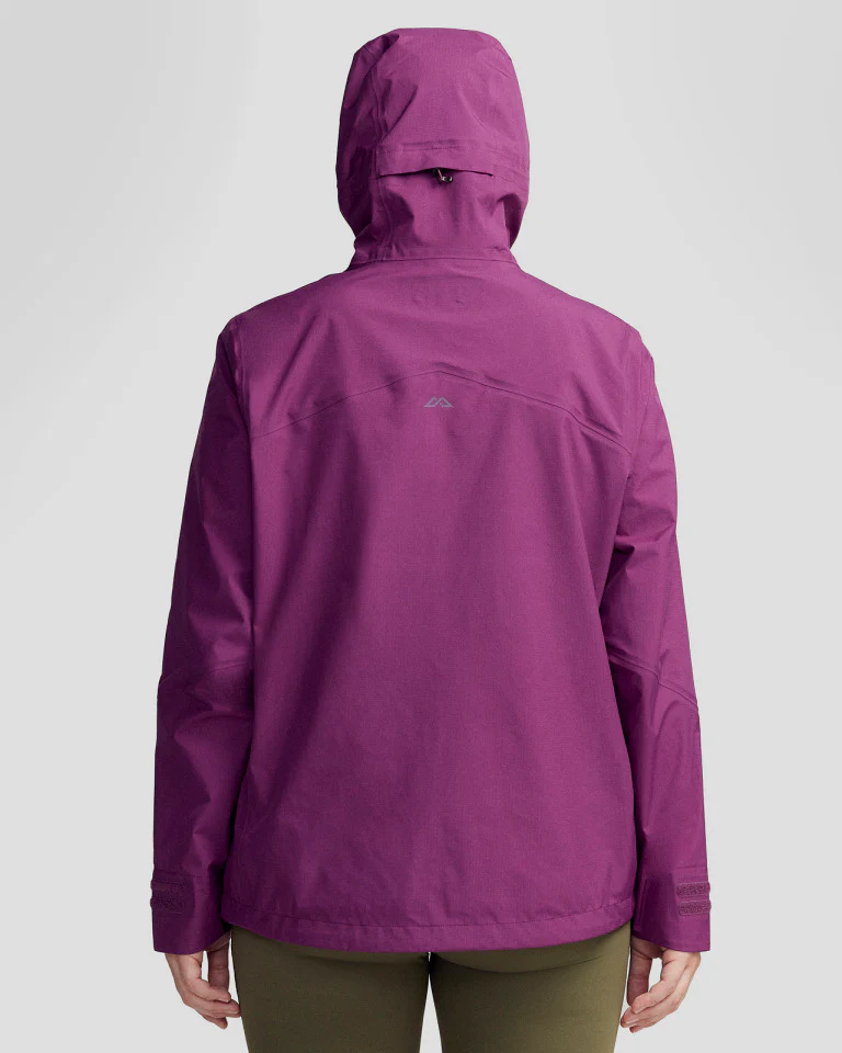 Women’s Ridge 3L GORE-TEX Rain Jacket - Berry - Image 4
