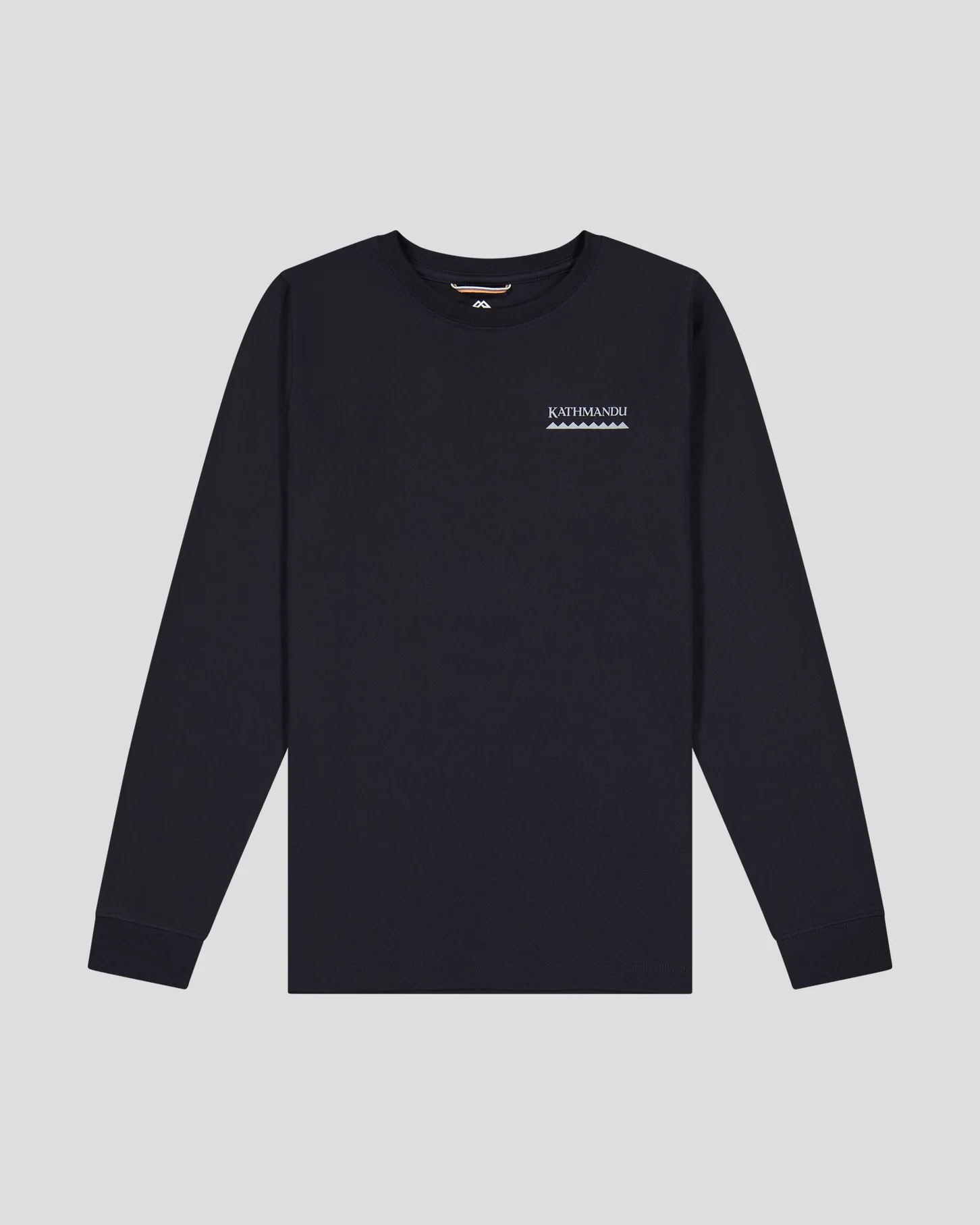 Youth Heritage Organic Cotton Long Sleeve T-shirt - Black Stingray - Image 4