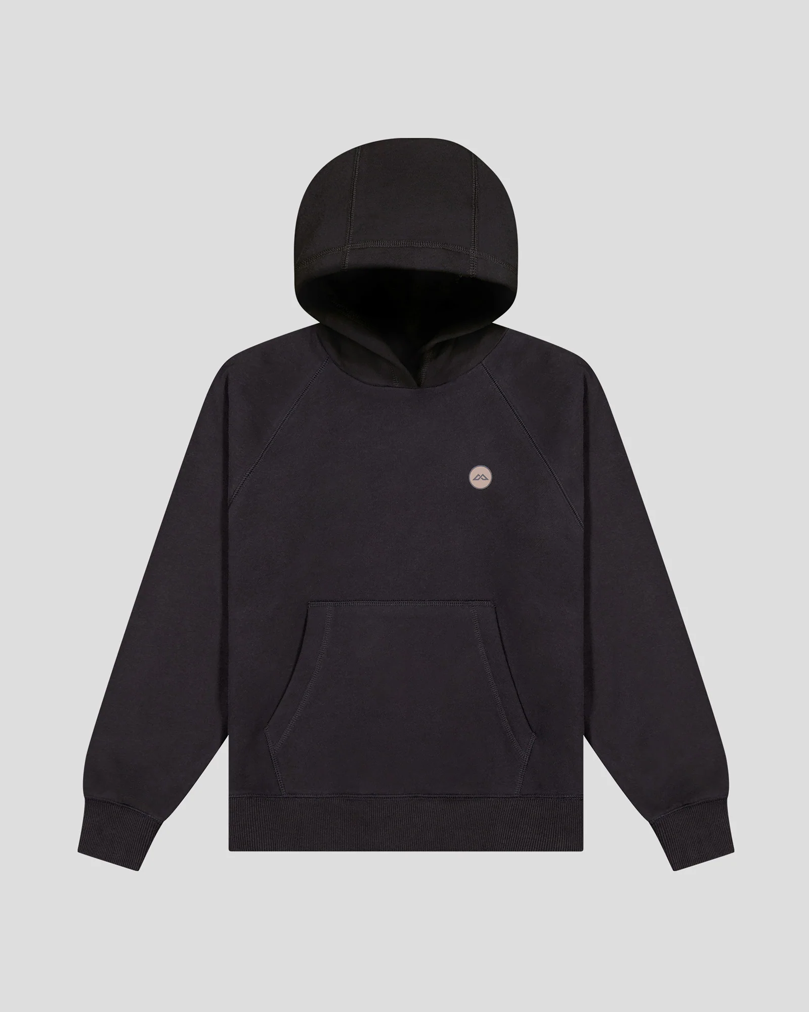 Youth Peak Hoodie - Black Stingray - Image 5
