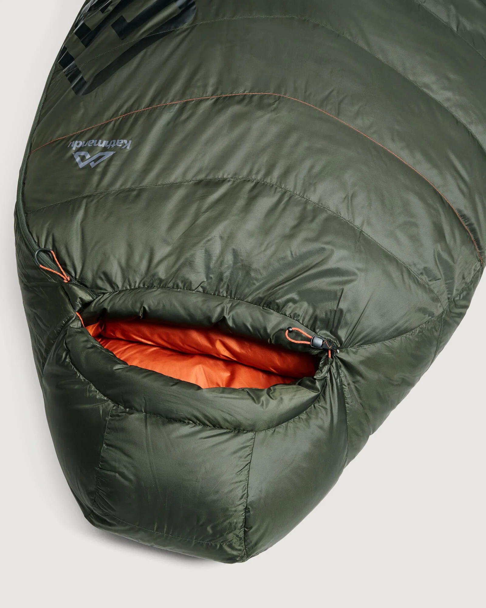 Zenter -12°C Down Sleeping Bag - Regular - Dark Moss - Image 4