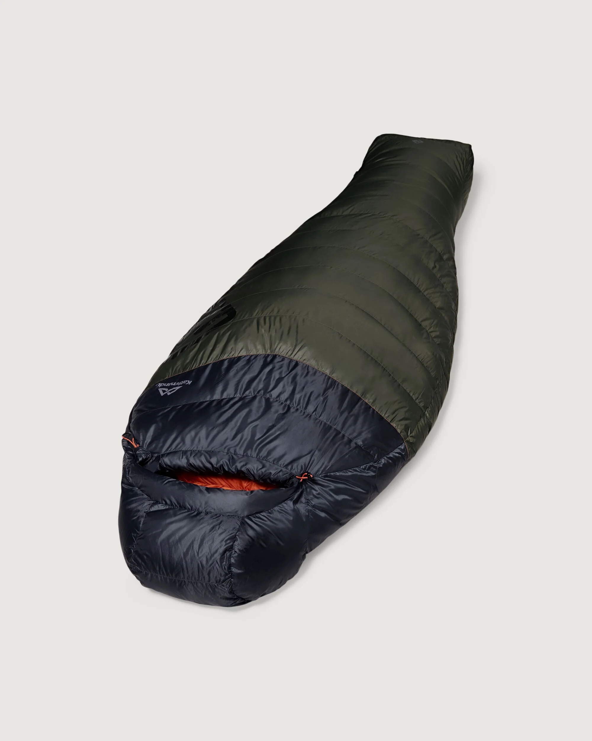 Zenter -8°C Down Sleeping Bag - Large - Dark Moss/Black Stingray - Image 2