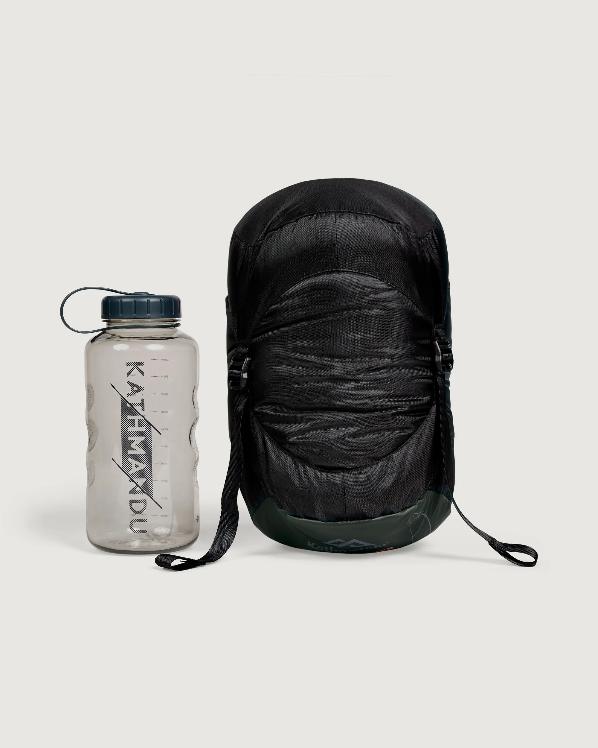 Zenter -8°C Down Sleeping Bag - Large - Dark Moss/Black Stingray - Image 5